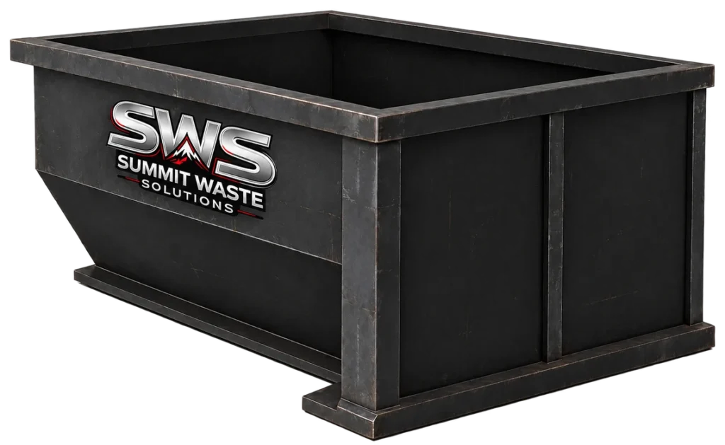 10 yard roll-off dumpster from Summit Waste Solutions