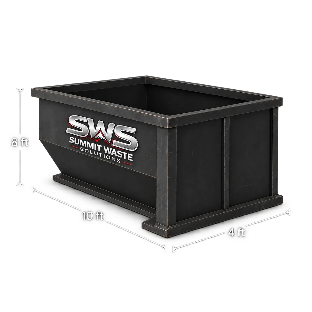 10 yard dumpster dimensions: length, width and height